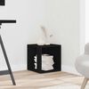 vidaXL Beistelltisch Schwarz 33x33x34,5 cm Holzwerkstoff