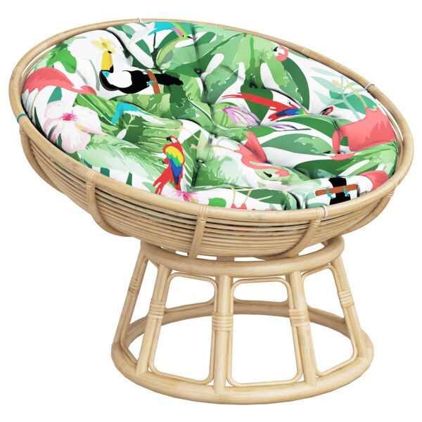 vidaXL Kissen Rund Mehrfarbig &Oslash; 100x11 cm Oxford-Gewebe