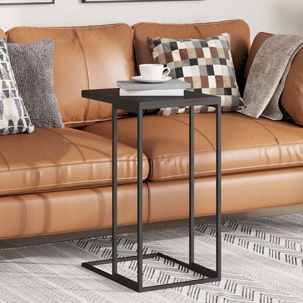 vidaXL Beistelltisch Schwarz 40x30x59 cm Holzwerkstoff