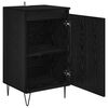vidaXL Sideboard Schwarz Eichen-Optik 40 x 35 x 70 cm Holzwerkstoff