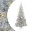 vidaXL Weihnachtsbaum Silber 210 cm PET