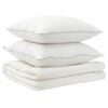 vidaXL Bettdecke und Kissen Set 3 stk. 155x220 cm Sommer 200 GSM Wolle