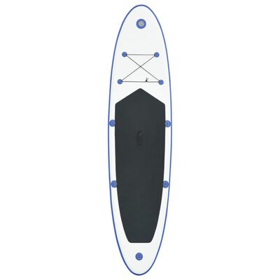 vidaXL Stand Up Paddle Board SUP Aufblasbar Blau und Weiß