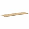 vidaXL Gartenbank-Auflage Melange Beige 200x50x7 cm Stoff