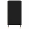 vidaXL Sideboard Schwarz 57x35x70 cm Holzwerkstoff