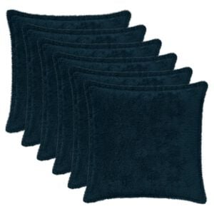 vidaXL Kissenbezug 6 stk. HOUTEN Marineblau 30 x 30 cm