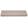 vidaXL Stufenmatten 30 Stk. 65x21x4 cm Taupe Rechteckiger Rand