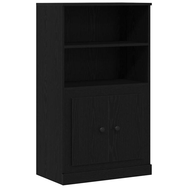 vidaXL Highboard Schwarz Eichen-Optik 60 x 35.5 x 103.5 cm