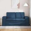 vidaXL Sofa Blau Gesamtabmessungen: 162 x 80 x 82 cm (B x T x H) Samt