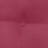 vidaXL R&uuml;ckenkissen Weinrot 60 x 24 x 50 cm Samt
