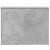 vidaXL Truhe Betongrau 60x42x46 cm Holzwerkstoff