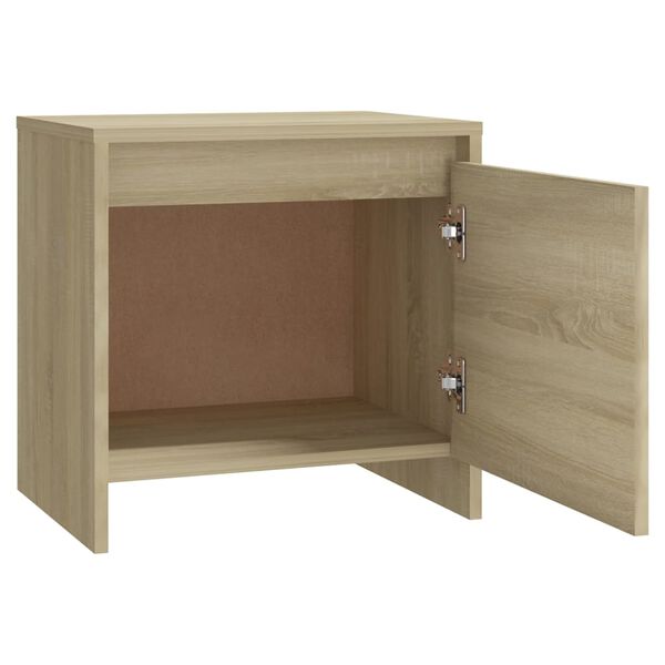 vidaXL Nachttisch Sonoma-Eiche 45x34x44,5 cm Holzwerkstoff