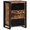 vidaXL Schubladenschrank Mehrfarbig 50x35x70 cm Massivholz Altholz
