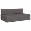 vidaXL Klappsofa Bett Hellgrau 152 x 86,5 x 60 cm Stoff