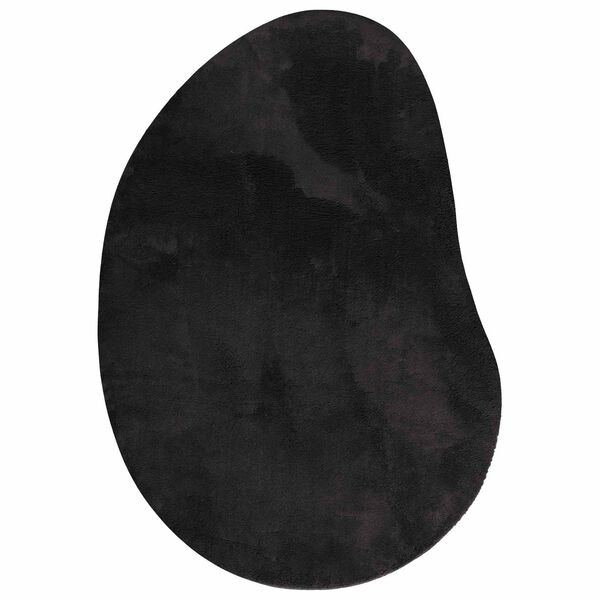 vidaXL Teppich HUARTE Schwarz 160 x 230 cm Polyester