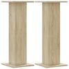 vidaXL Pflanzenst&auml;nder 2 Stk. Sonoma-Eiche 30x30x80 cm Holzwerkstoff
