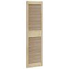 vidaXL Schrankt&uuml;r Natur 140,5 x 2,1 x 39,5 cm Massives Kiefernholz