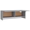 vidaXL Kleiderschrank Grau Sonoma 100x32,5x35 cm Holzwerkstoff