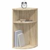 vidaXL Beistelltisch Sonoma-Eiche 29,6 x 29,6 x 60 cm Holzwerkstoff