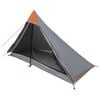 vidaXL Trekkingzelt Grau und Orange 222 x 85 x 125 cm