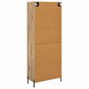 vidaXL Highboard mit Schubladen 2 pcs Artisan-Eiche Holzwerkstoff