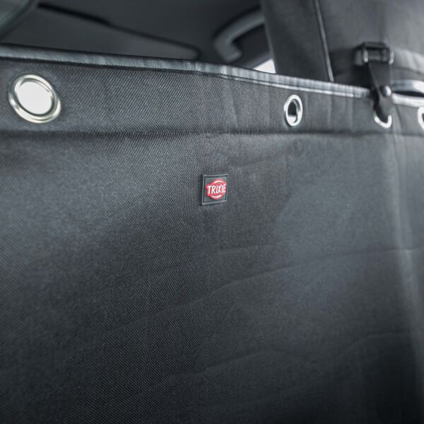 TRIXIE R&uuml;cksitzschoner f&uuml;r Hunde 145x160 cm Teilbar Schwarz