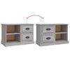 vidaXL TV-Schrank Grau Sonoma 73x35,5x47,5 cm Holzwerkstoff