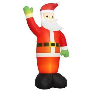 vidaXL LED Weihnachtsmann Aufblasbar mit LEDs Weihnachtsdeko IP44 3 m