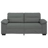 vidaXL 2-Sitzer-Sofa Dunkelgrau 180x81x84 cm Stoff