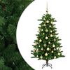 vidaXL Artificial Christmas Tree with Bauble 120 cm 150 LEDs