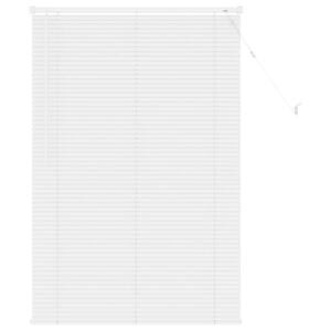 vidaXL Venezianische Jalousie Wei&szlig; 150 x 90 cm 25 mm PVC