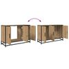 vidaXL Badezimmerschrank Artisan-Eiche 90 x 33 x 60 cm Holzwerkstoff