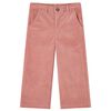 vidaXL Kinderhose Cord Altrosa 116