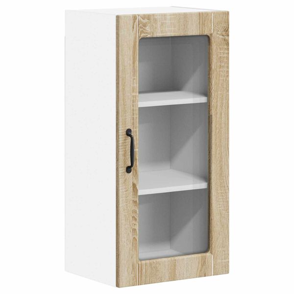 vidaXL K&uuml;chenschrank Lucca Sonoma-Eiche 40 x 31 x 80 cm Holzwerkstoff