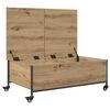 vidaXL Couchtisch Artisan-Eiche 91 x 55 x 32 cm Holzwerkstoff