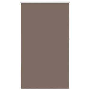 vidaXL Verdunkelungsrollo Kaffeebraun 130x210 cm Stoffbreite 126,6 cm