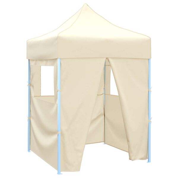 vidaXL Party-Zelt Creme 200 x 200 x 315 cm Oxford-Stoff
