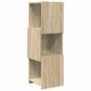 vidaXL Eckschrank Sonoma-Eiche 30,5x30x95cm Holzwerkstoff