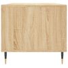 vidaXL Couchtisch Sonoma-Eiche 90x49x45 cm Holzwerkstoff