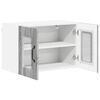 vidaXL K&uuml;chenschrank 2 pcs Graues Sonoma 60 x 31 x 40 cm Holzwerkstoff