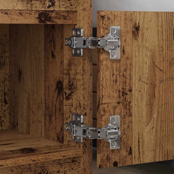 vidaXL Scharnier 126 pcs Nickel 139 x 64,1 x 10 mm Eisen