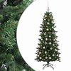 vidaXL K&uuml;nstlicher Weihnachtsbaum mit Weihnachtskugel 120 cm 150 LEDs