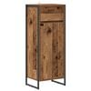 vidaXL Badezimmerschrank Altholz 40 x 30 x 100 cm Holzwerkstoff