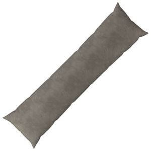 vidaXL Kissenbezug HEERLEN Hellgrau 40 x 145 cm Samt
