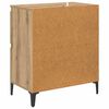 vidaXL Sideboards 2 pcs Artisan-Eiche 60 x 35 x 70 cm Holzwerkstoff