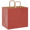 vidaXL Papiertragetaschen 50 Stk. mit Henkeln Rot 32x22x28 cm