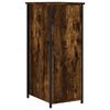 vidaXL Nachttisch R&auml;uchereiche 32x42x80 cm Holzwerkstoff
