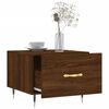 vidaXL Couchtische 2 Stk. Braun Eichen-Optik 50x50x40 cm Holzwerkstoff