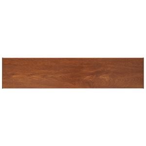 vidaXL Fensterbank Braunes Holz 140 x 30 x 4,5 cm PVC