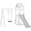 vidaXL Schaukelsitze mit Seilen 2 Stk. Blau 37x15 cm Polyethene